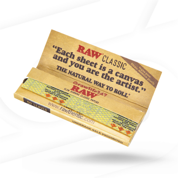 Buy Raw Rolling Papers Usa Classic Single Wide Double Feed Online Esd