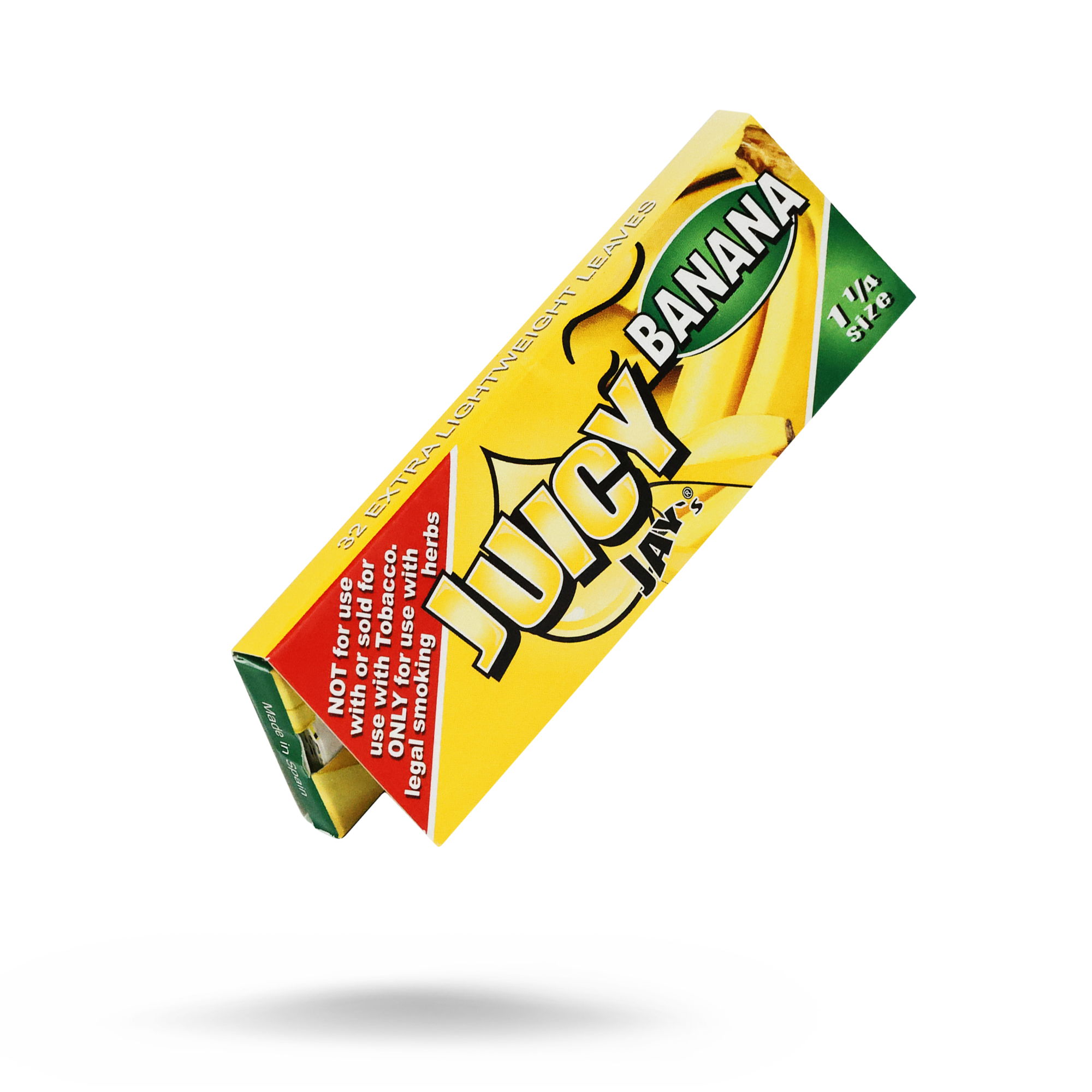 Juicy Jays 1 1/4 Banana Flavored Hemp Rolling Papers Rolling Papers JAY10040-1/24 esd-official