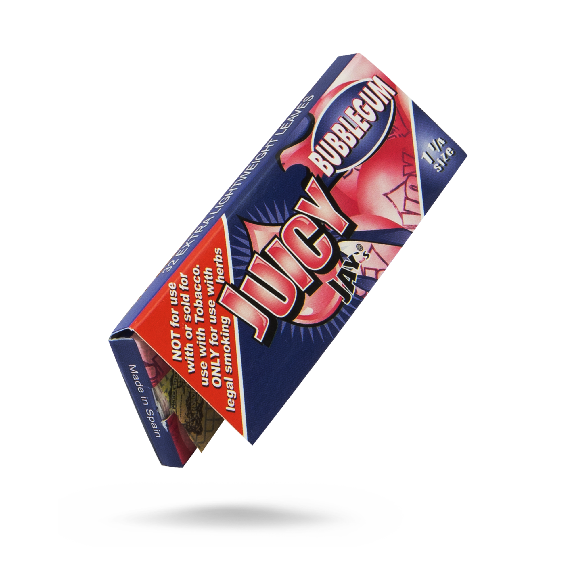 Juicy Jays 1 1/4 Bubble Gum Flavored Hemp Rolling Papers Rolling Papers esd-official