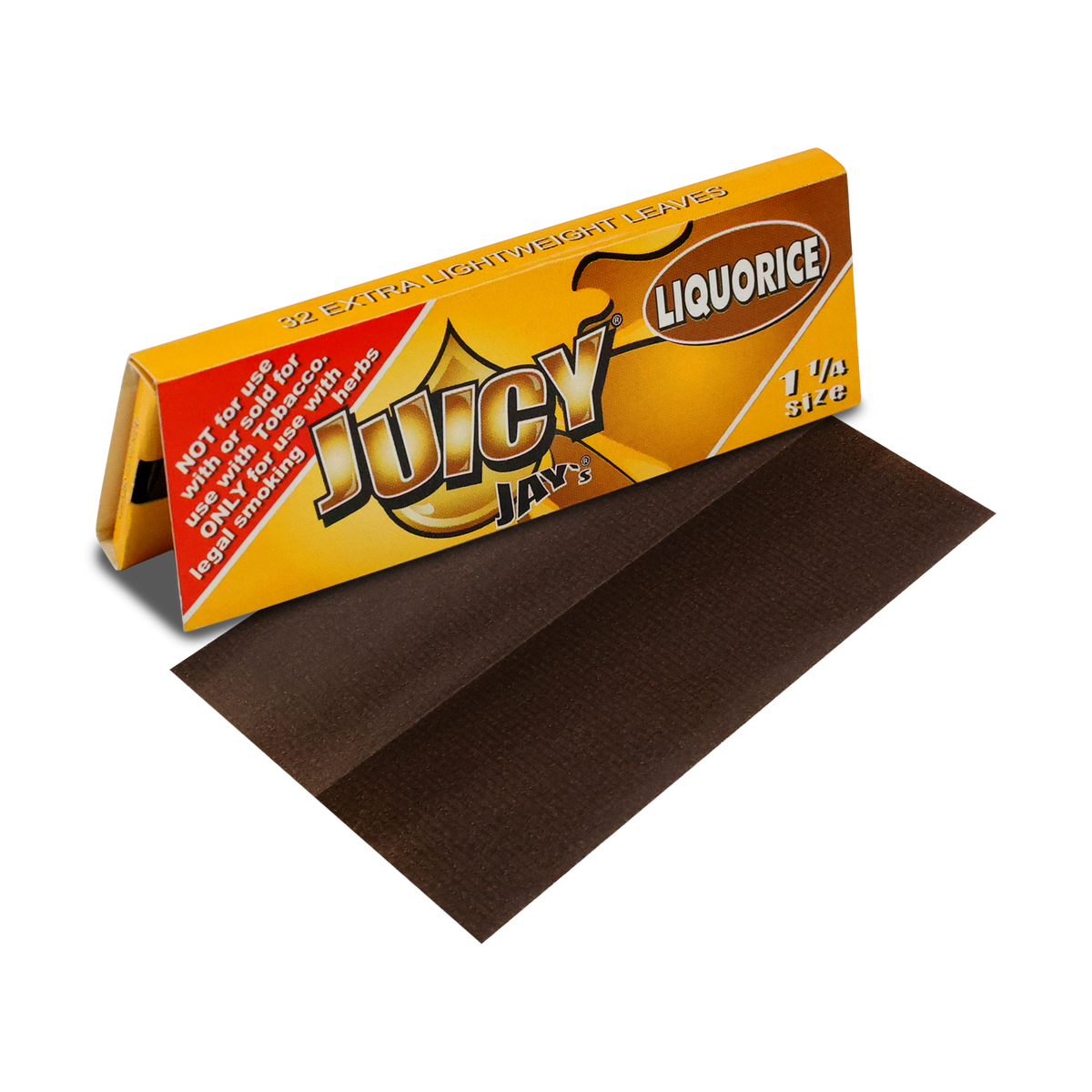 Juicy Jays 1 1/4 Liquorice Flavored Hemp Rolling Papers Rolling Papers esd-official