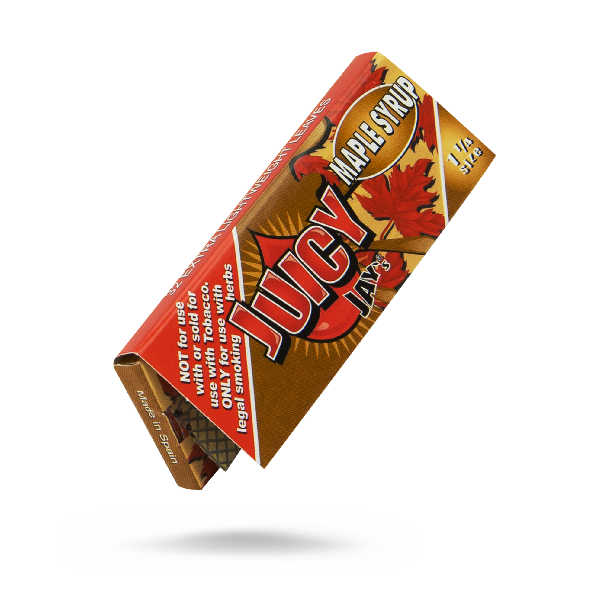 Juicy Jays 1 1/4 Maple Syrup Flavored Hemp Rolling Papers Rolling Papers JAY10019-1/24 esd-official