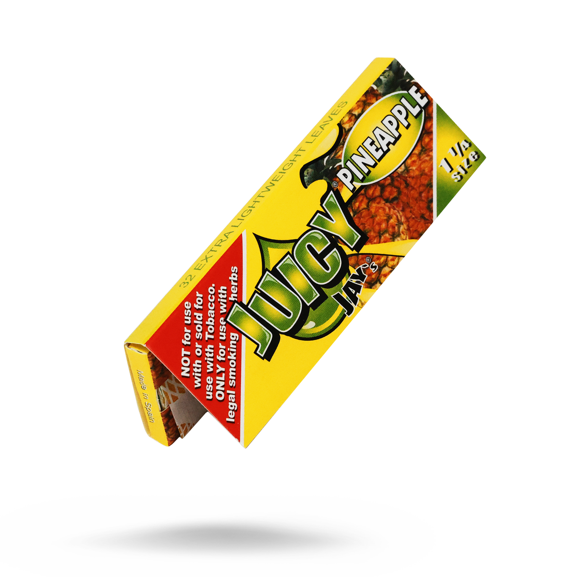 Juicy Jays 1 1/4 Pineapple Flavored Hemp Rolling Papers Rolling Papers JAY10039-1/24 esd-official