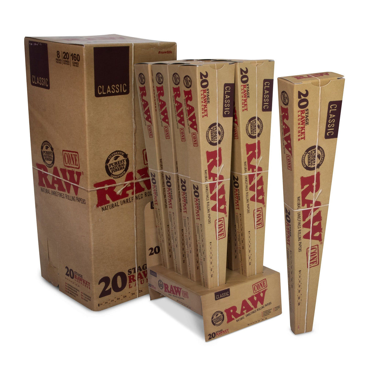 RAW 20 Stage RAWket Launcher Pack RAW Cones WAR00662-MUSA01 esd-official