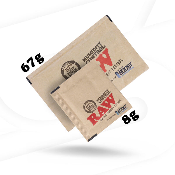 RAW x Integra 57% Humidity Control Packs - 8 Grams - Pack of 60