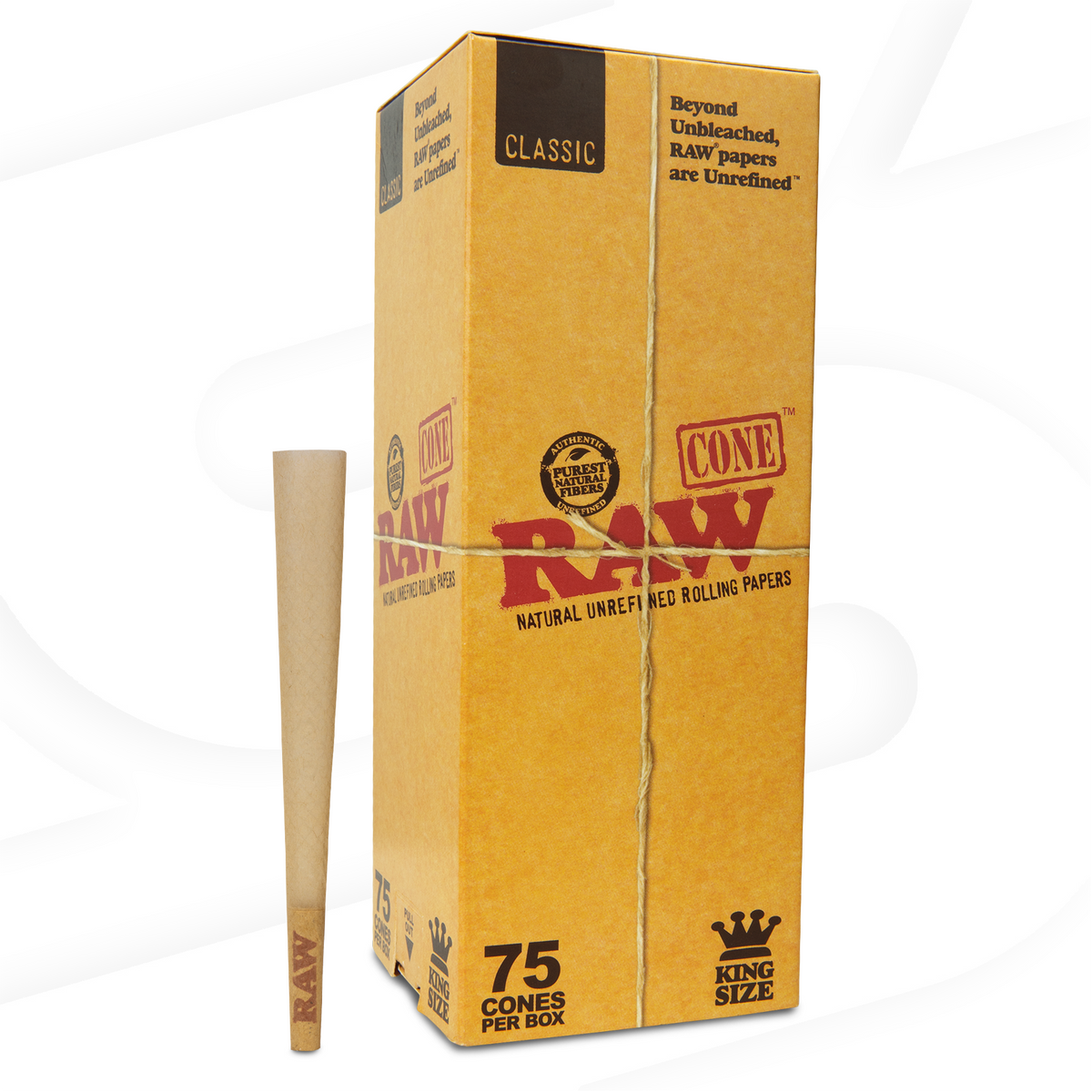 RAW Classic Cones- 75 Pack RAW Cones esd-official