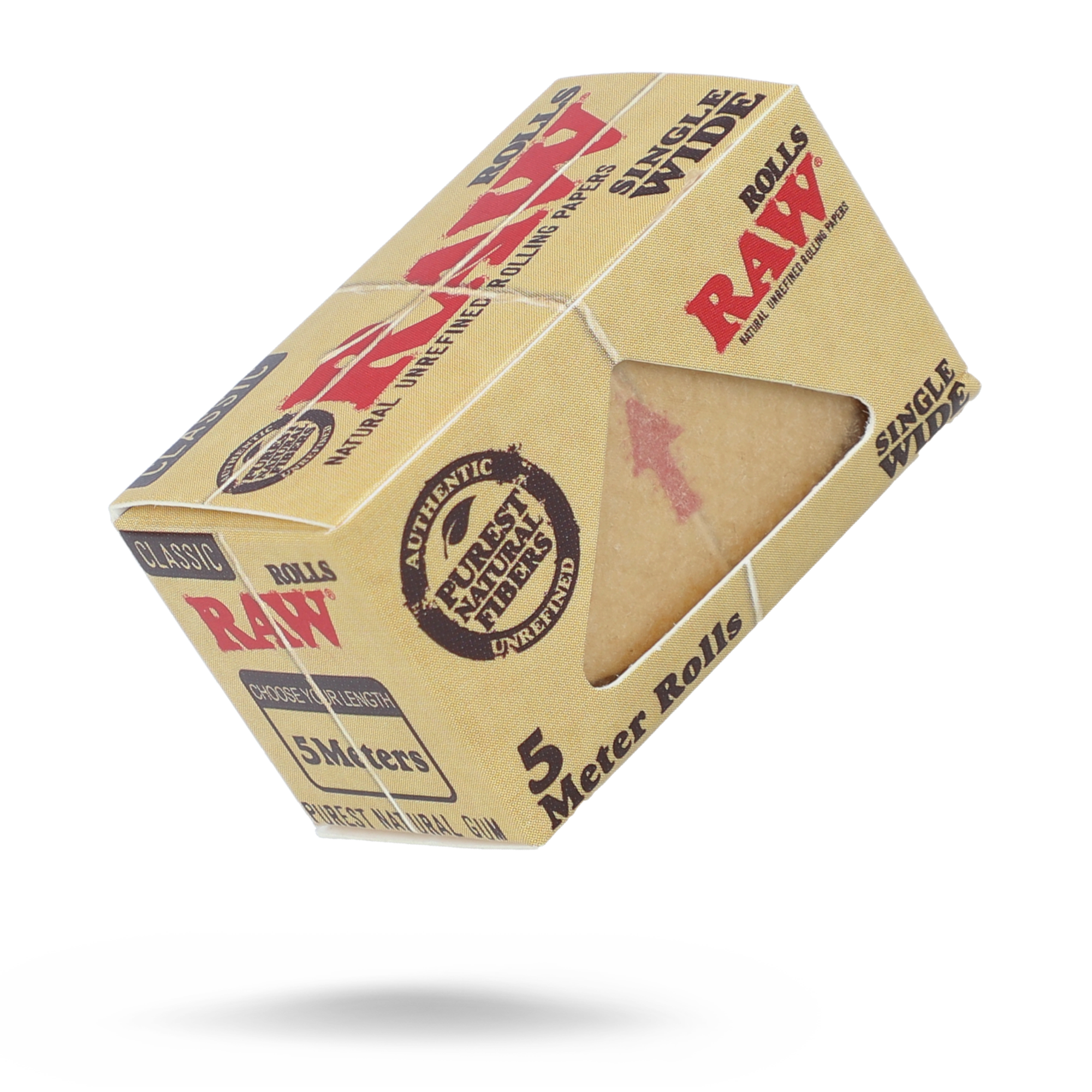 RAW Classic Paper Rolls Single Wide - 5 Meters Rolling Papers WAR00345-1/24 esd-official