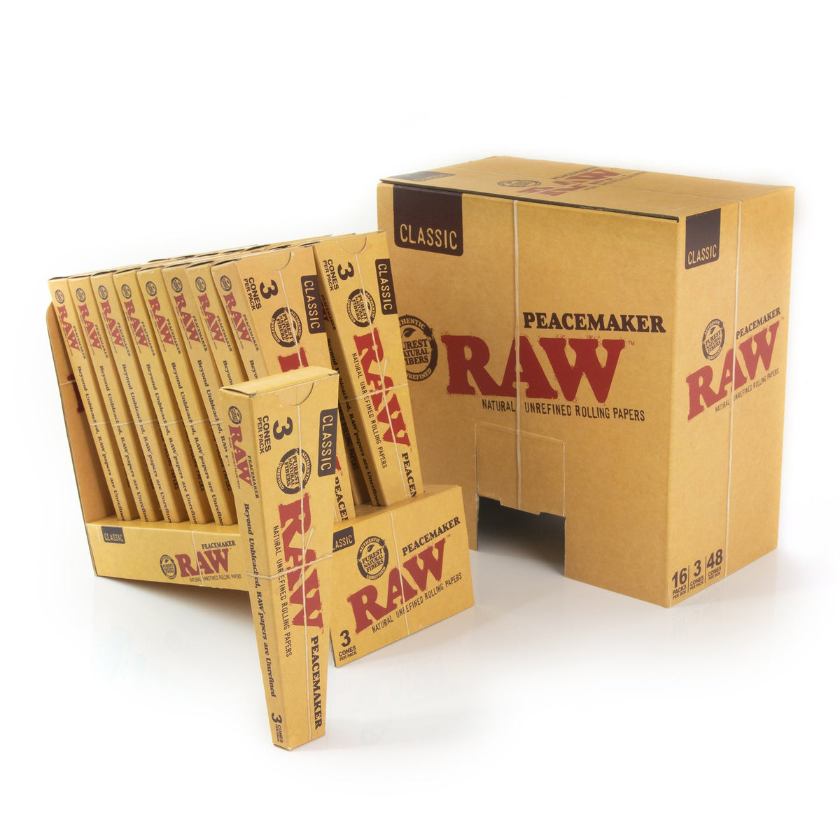 RAW Classic Peacemaker Cones - 3 Pack RAW Cones WAR00647-MUSA01 esd-official