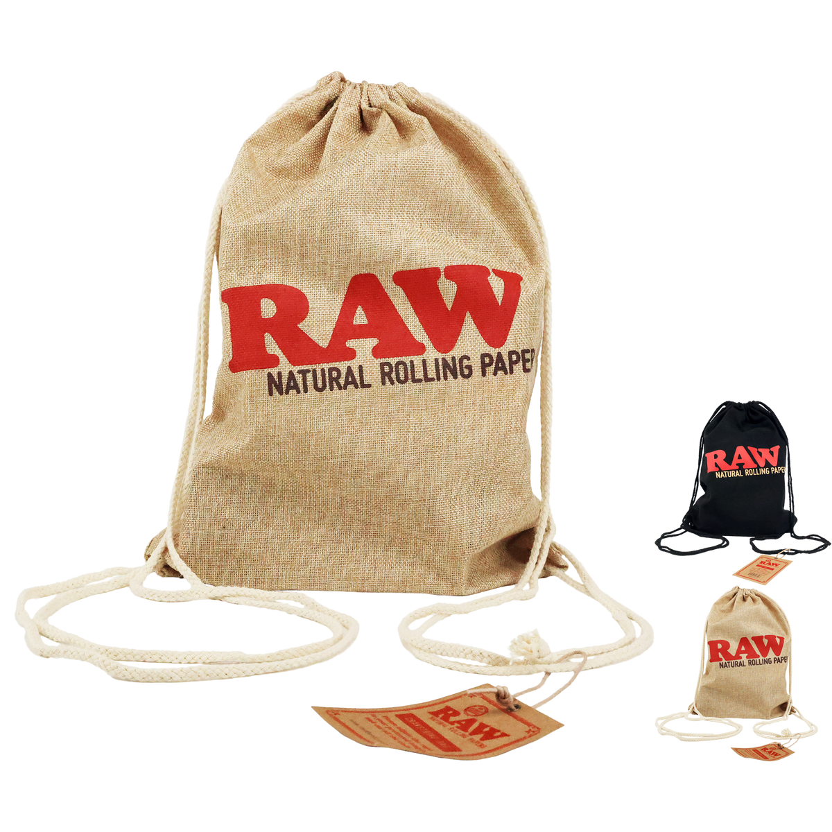 RAW Drawstring Bag Storage esd-official