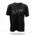 RAW Logo T-Shirt | Black V Neck Clothing Accessories esd-official