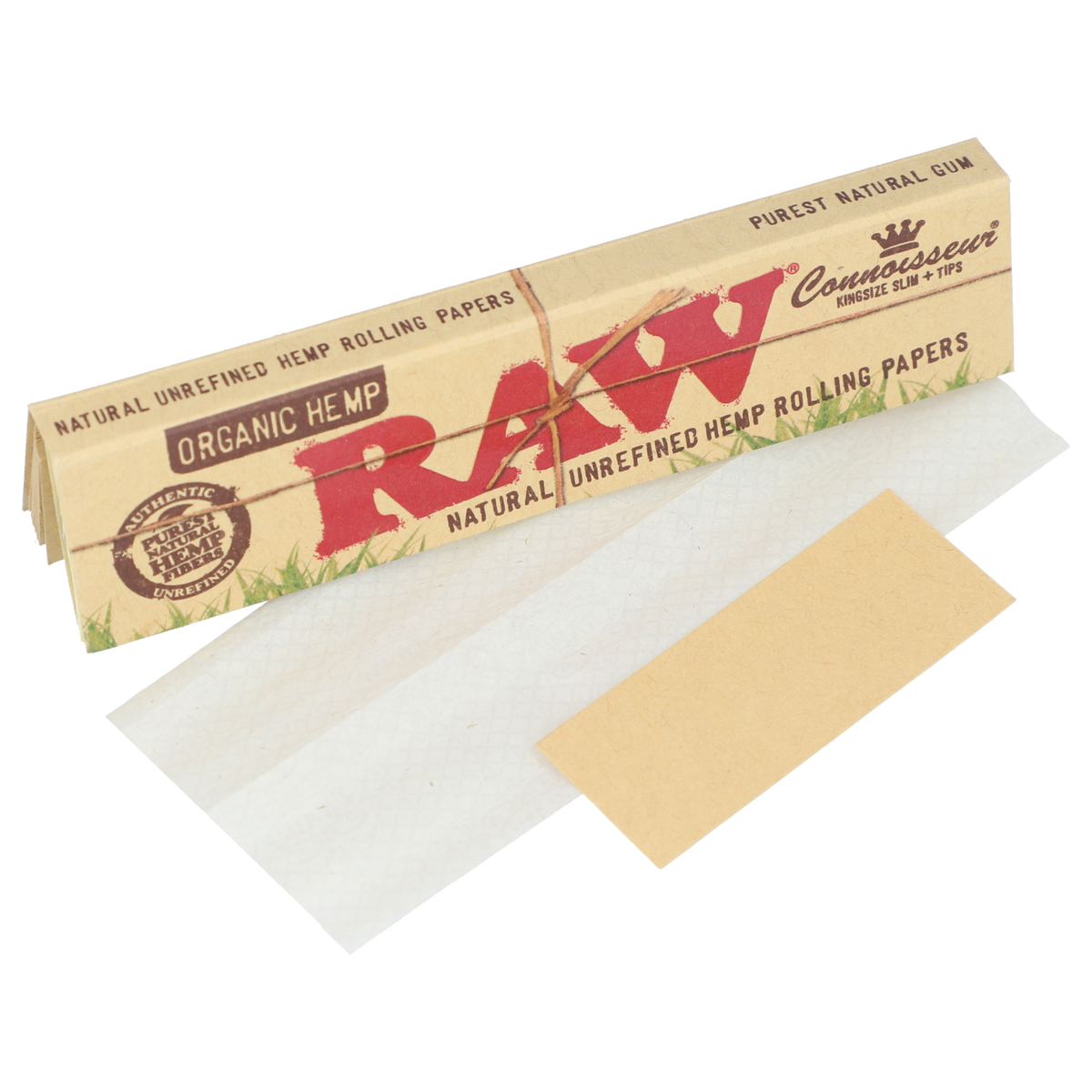 RAW Organic Connoisseur King Size Slim Rolling Papers Rolling Papers esd-official