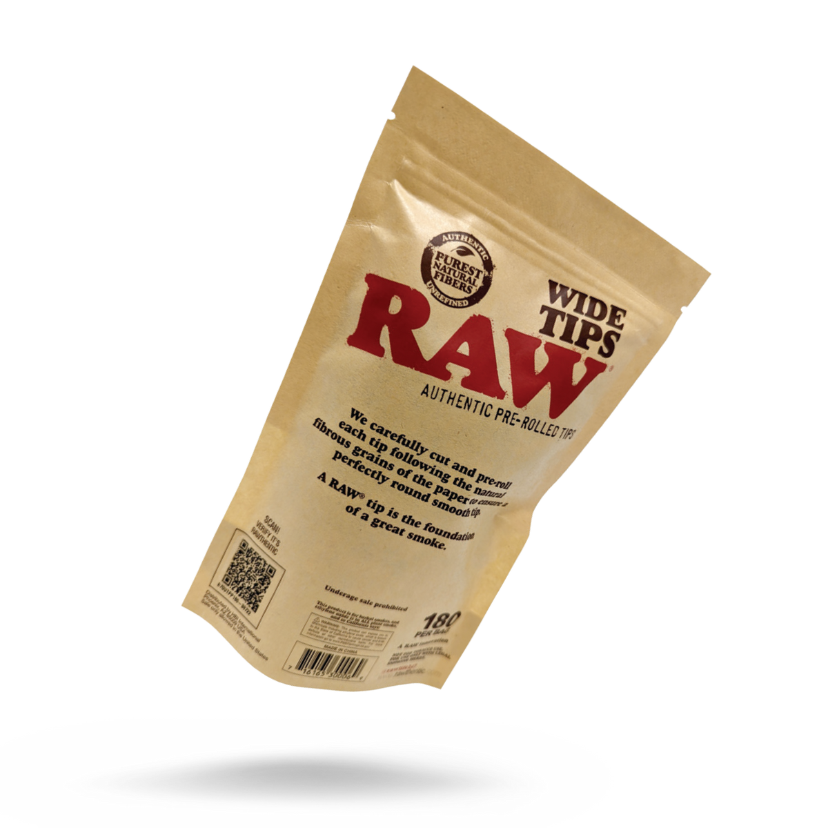 RAW Pre- Rolled Wide Tips Bag Rolling Tips RAWU-RATH-0011 esd-official