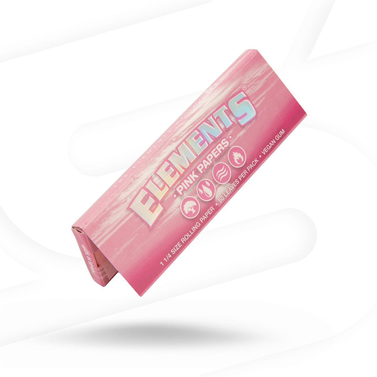 Elements Pink 1 1/4 Size Rolling Papers