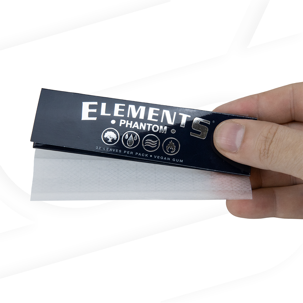 Elements Phantom King Size Wide Rolling Papers