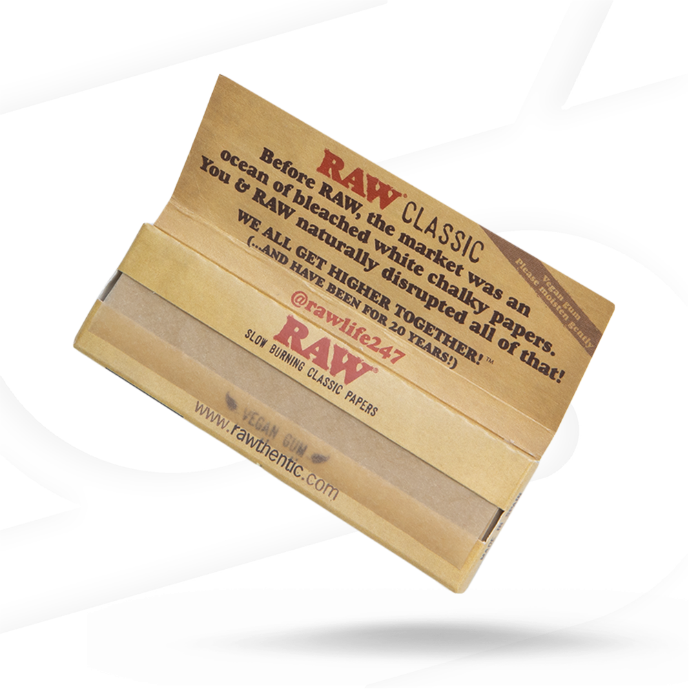 RAW Classic 20th Anniversary 1 1/4 Rolling Papers