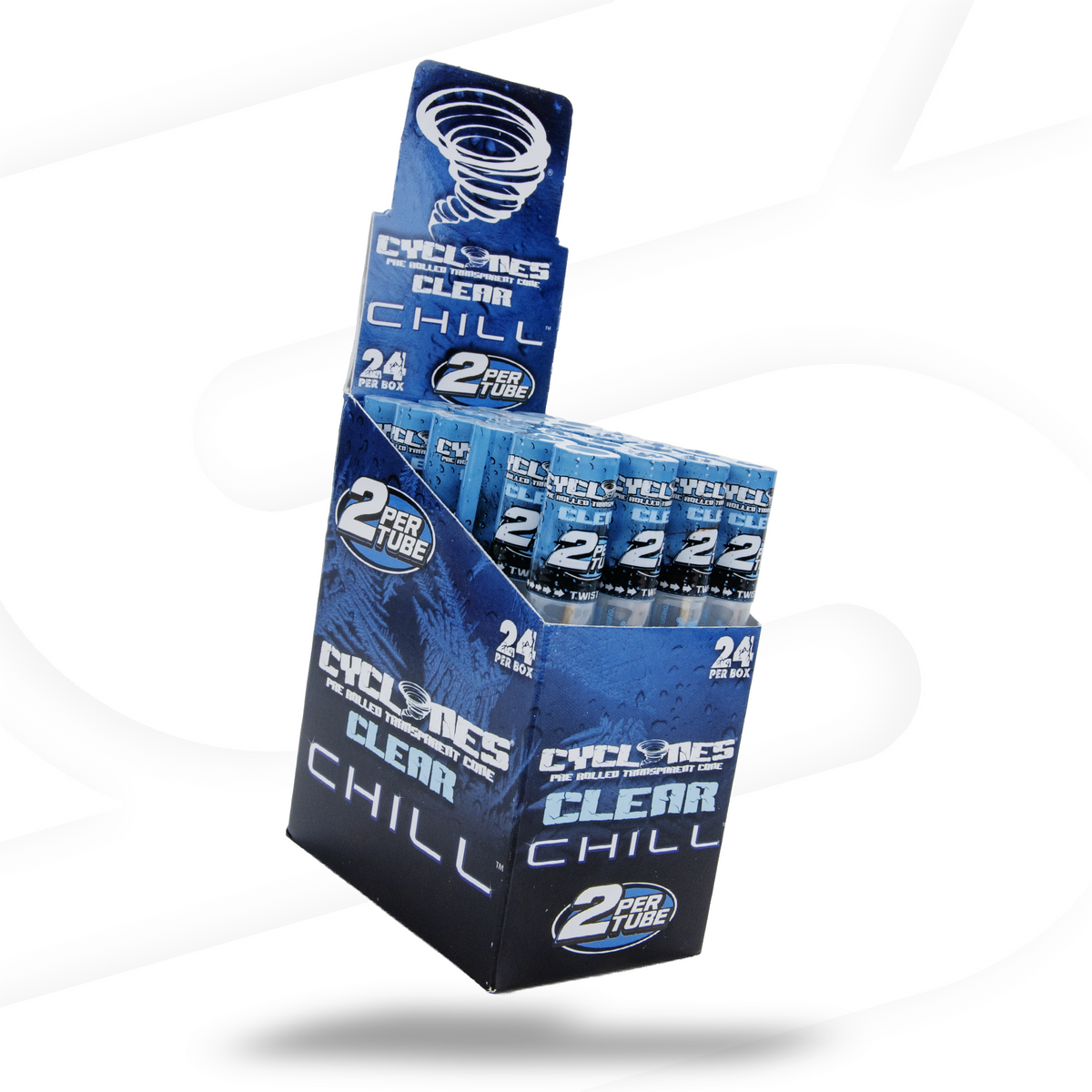 Cyclones Clear Flavored Pre Rolled Cones RAW Cones CYCB-CNFL-0009 esd-official