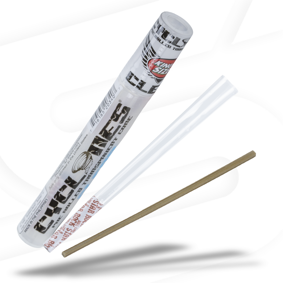Cyclones Clear Flavored Pre Rolled Cones RAW Cones CYCB-CNFL-0008_1/24 esd-official