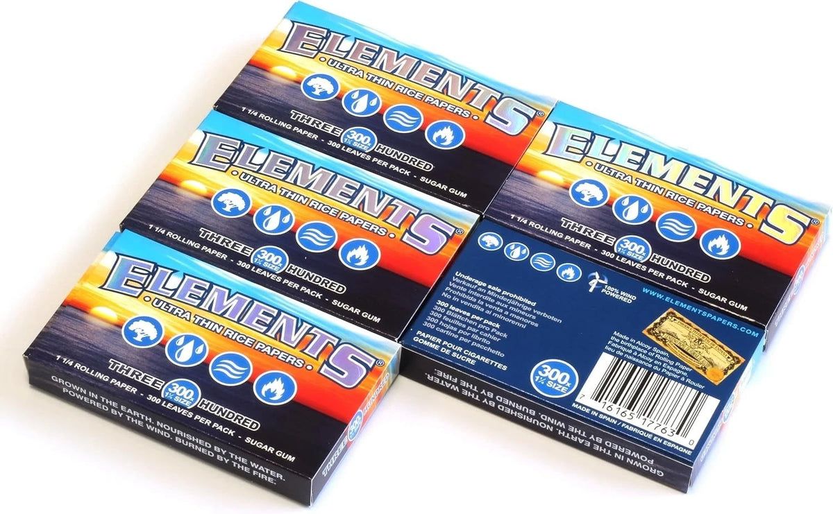 Elements 1 1/4 300 Rolling Papers Rolling Papers ELEK-AAXX-0006 esd-official