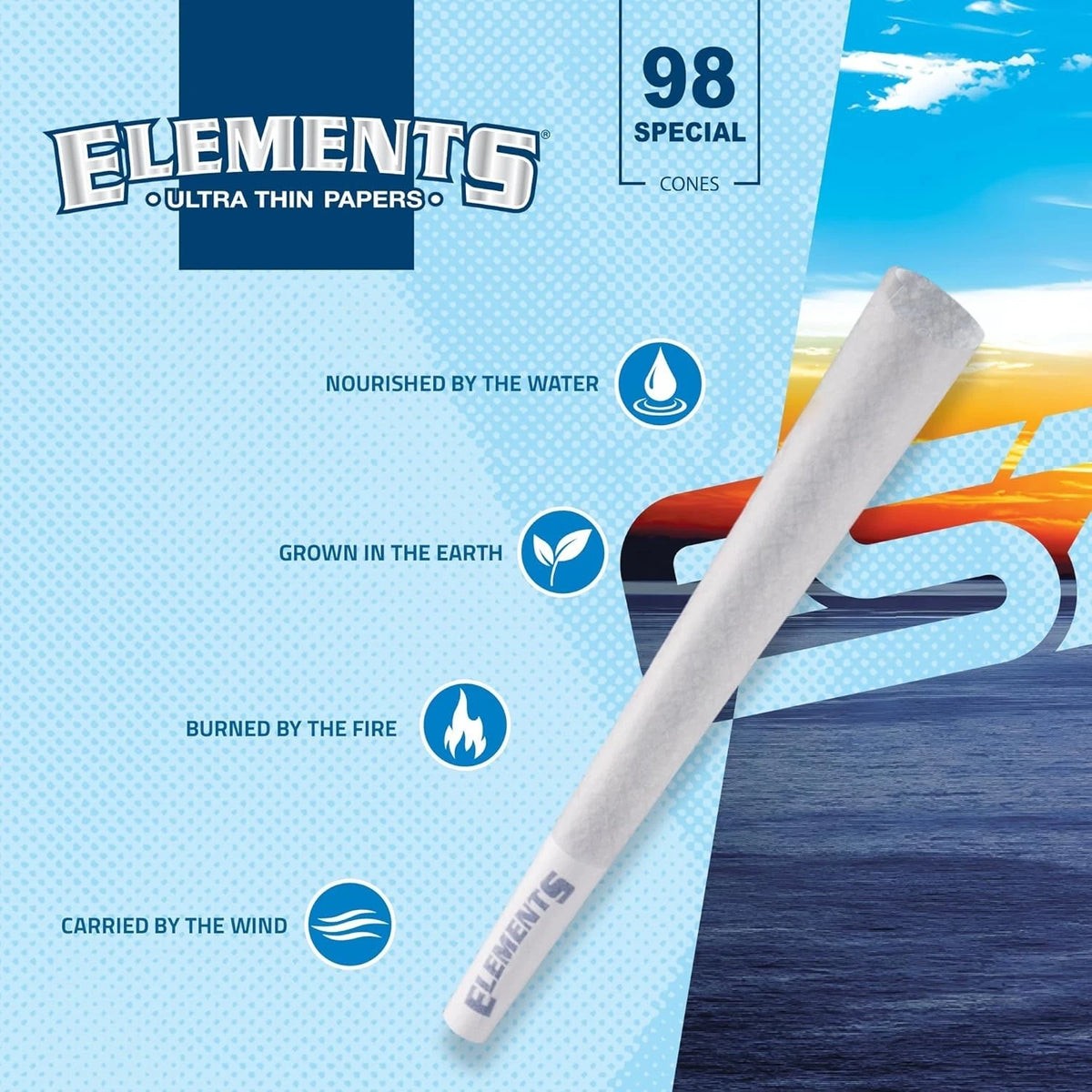 Elements 98 Special Cones RAW Cones esd-official