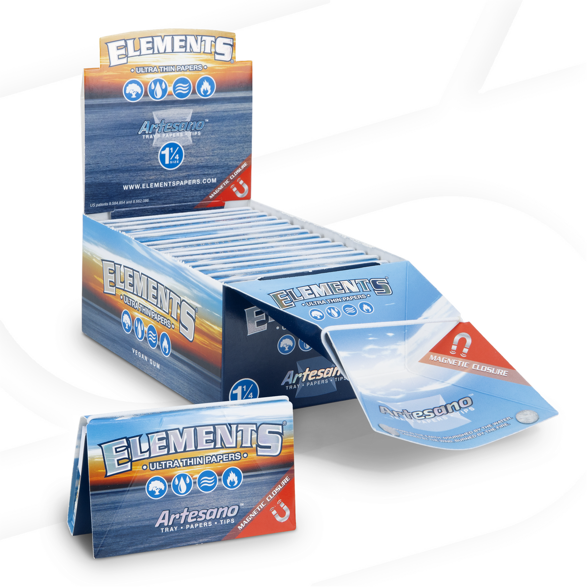 Elements Artesano King Size Slim Rolling Papers Rolling Papers ELEB-RPRC-KL01 esd-official