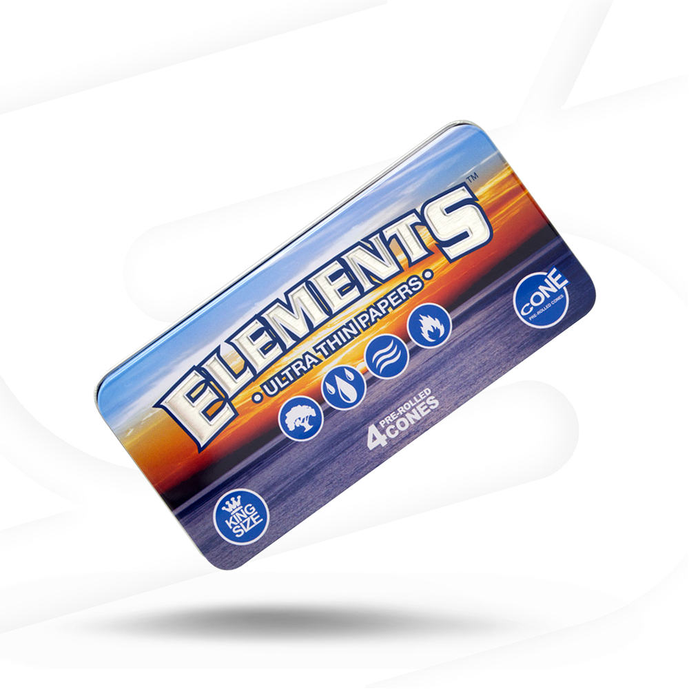 Elements Cone Tin King Size RAW Cones ELEB-CNRC-KS03_1/12 esd-official