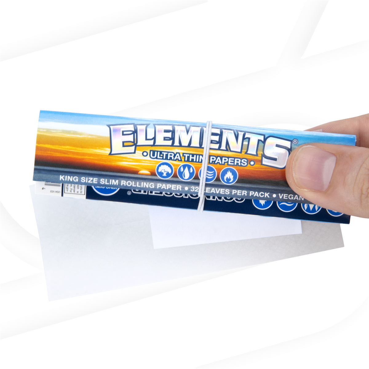 Elements Connoisseur King Size Slim Rolling Papers Rolling Papers ELEB-RPRC-KL02_1/24 esd-official