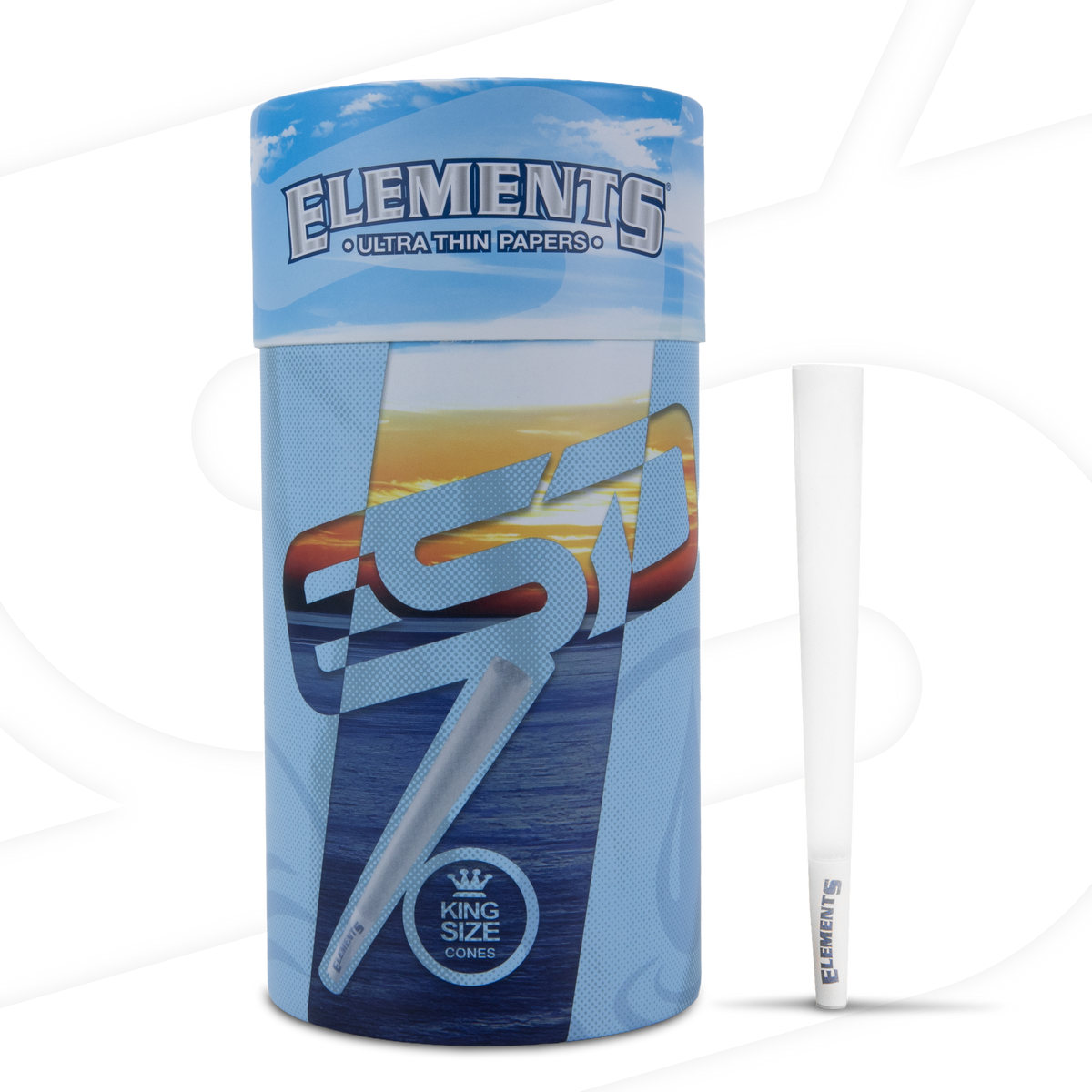 Elements King Size Cones RAW Cones ELER-CNRC-KS02 esd-official