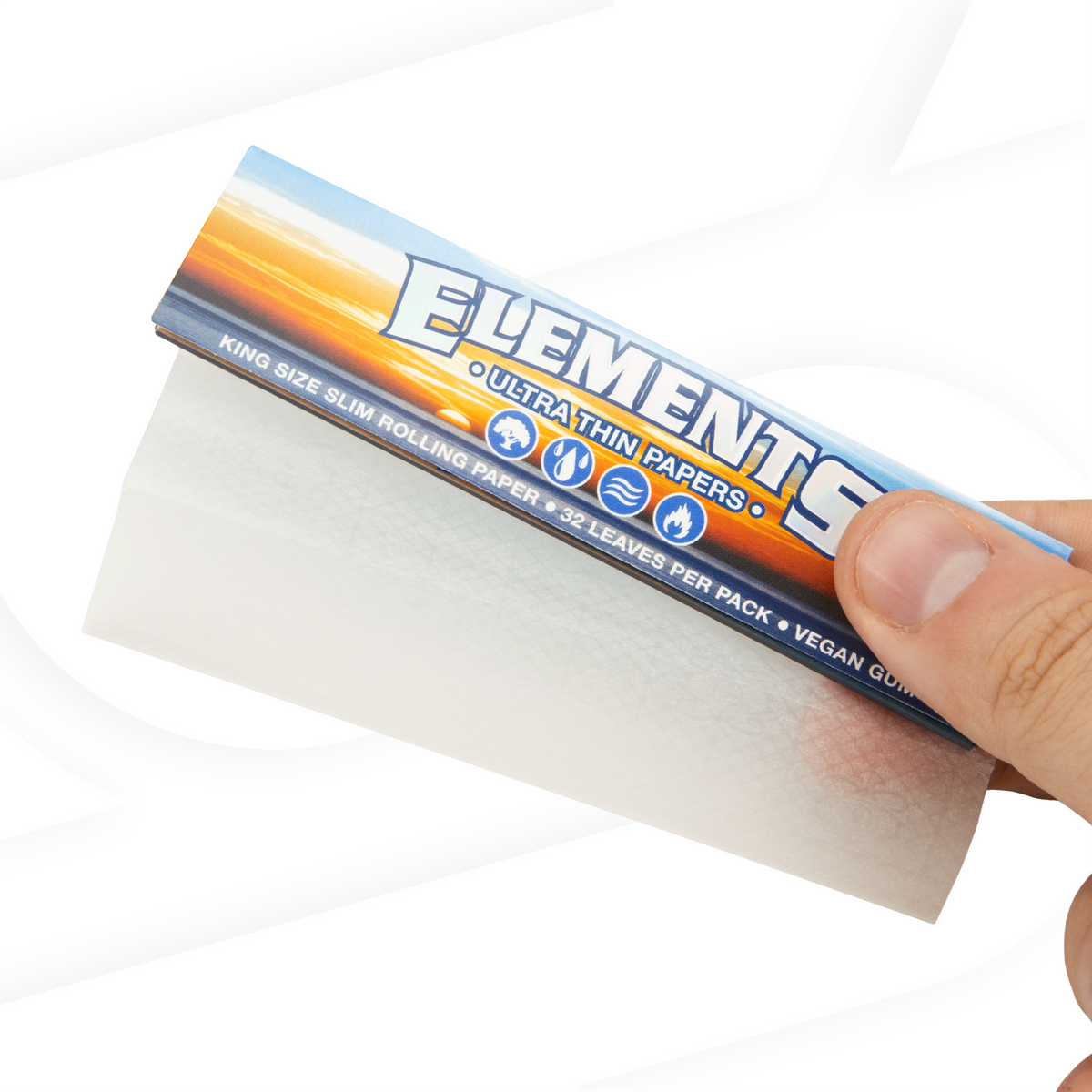Elements King Size Slim Rolling Papers Rolling Papers ELEB-RPRC-KL03_1/50 esd-official