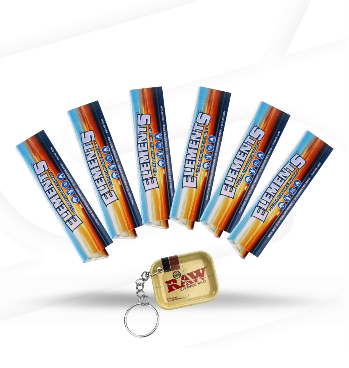Elements King Size Slim Rolling Papers Rolling Papers BNDL-AAXX-0022 esd-official
