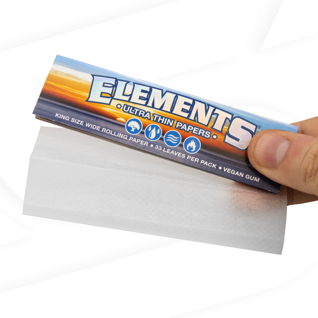 Elements King Size Wide Rolling Papers - ESD Official