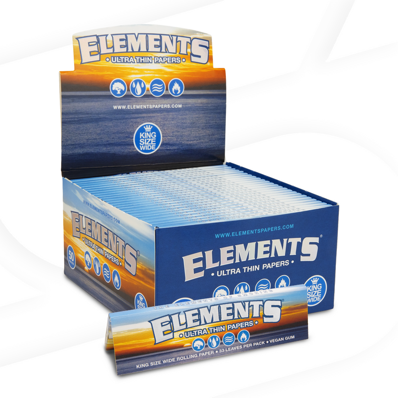 Rotating Element Paper Elements King Size Wide Rolling Papers - ESD Official
