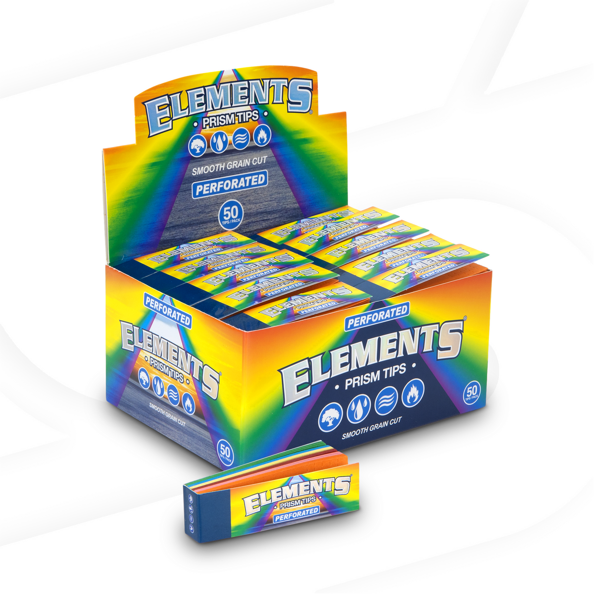 Elements Perforated Prism Tips Rolling Tips ELEB-RATH-0012 esd-official