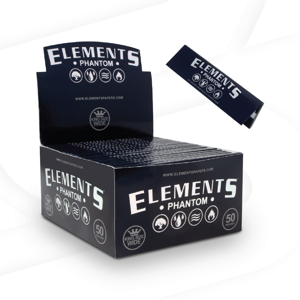 Elements Phantom King Size Wide Rolling Papers Rolling Papers esd-official