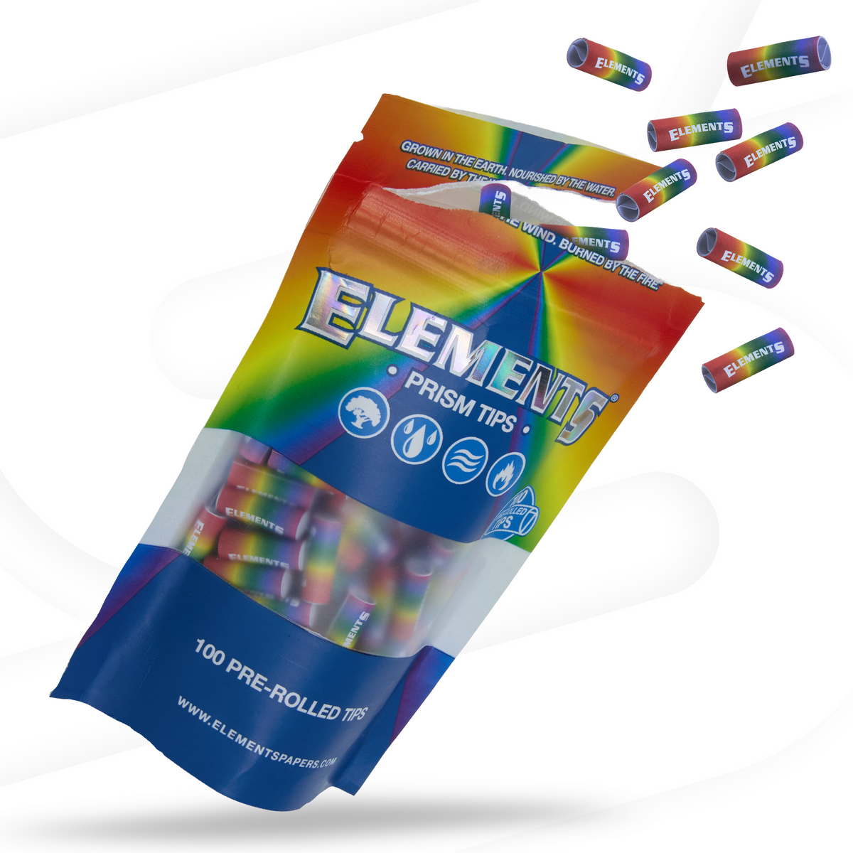 Elements Prism Pre- Rolled Tips Bag Rolling Tips ELEU-RATH-0001 esd-official