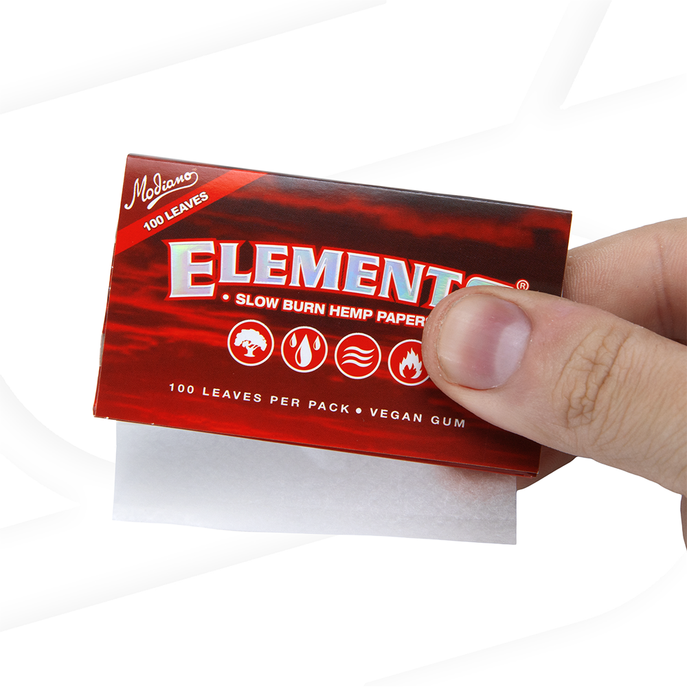 Elements Red Hemp Rolling Papers Rolling Papers esd-official