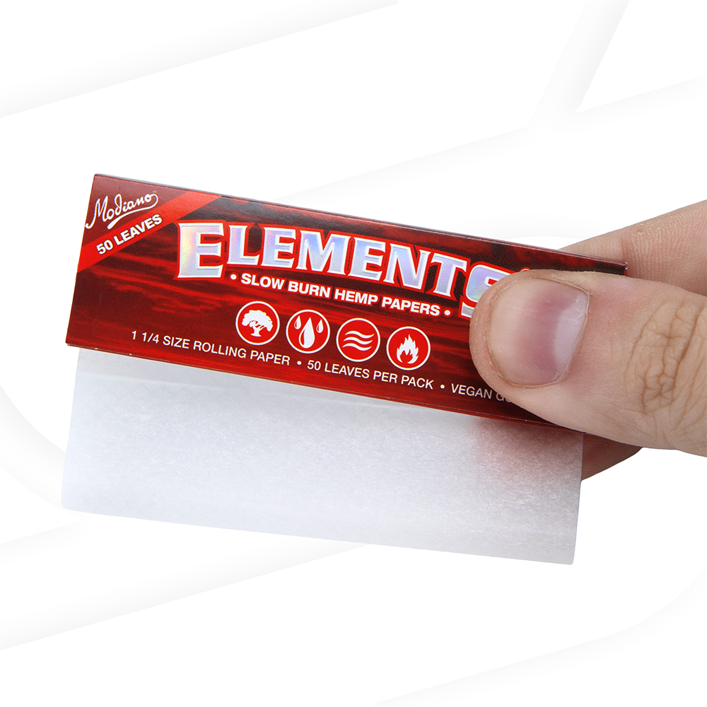 Elements Red Hemp Rolling Papers Rolling Papers esd-official