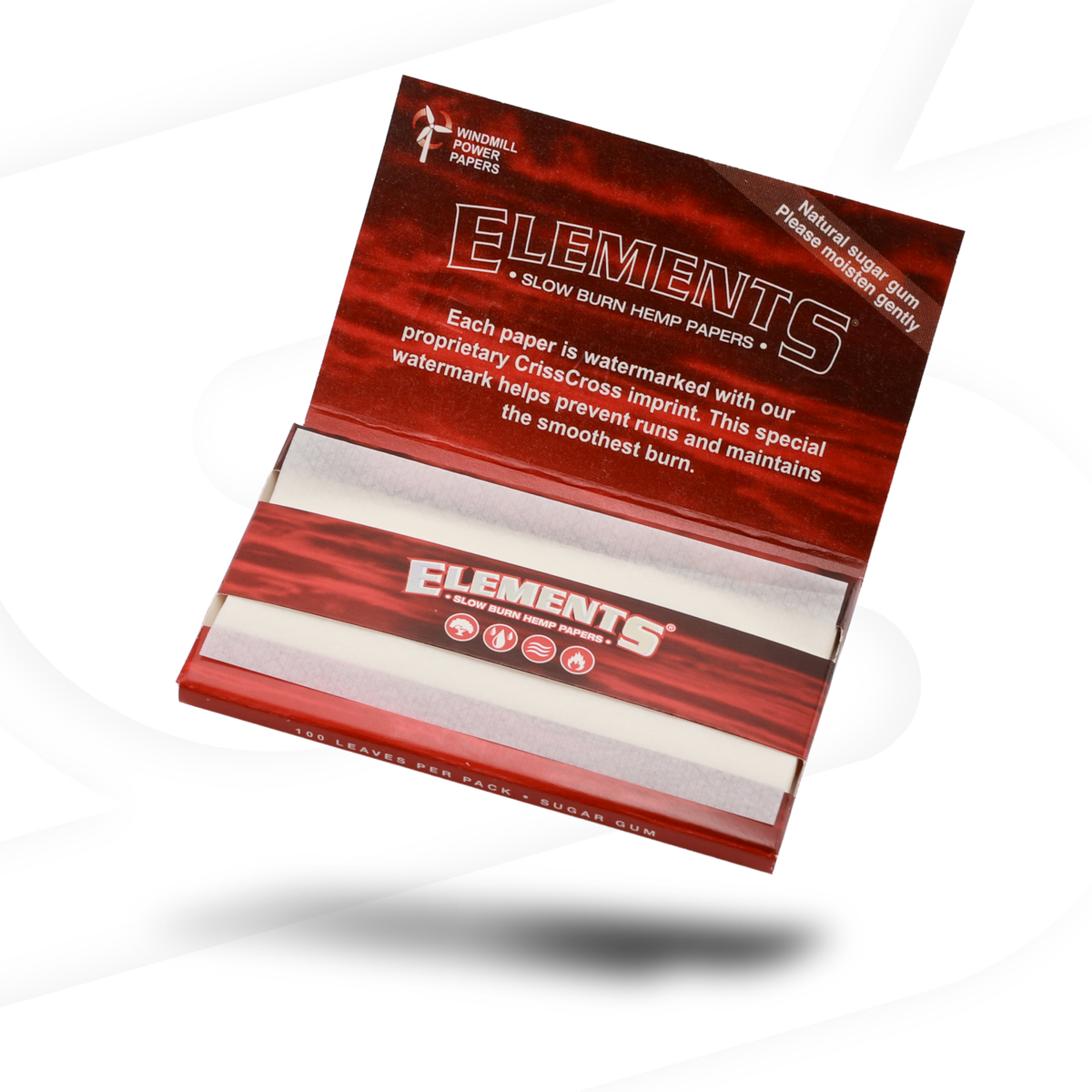 Elements Red Hemp Rolling Papers Rolling Papers esd-official