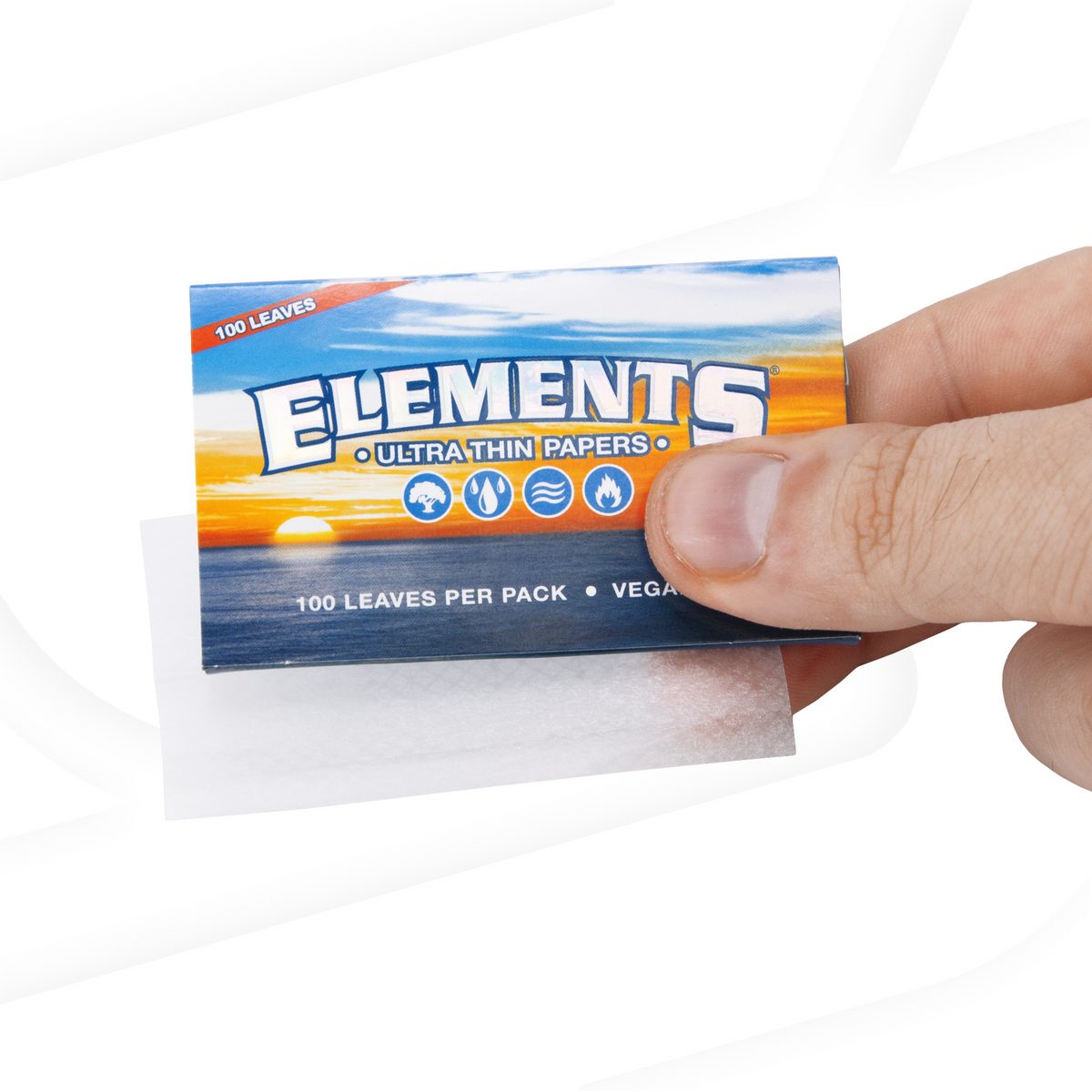 Elements Single Wide Rolling Papers Rolling Papers ELEB-RPRC-SW01_1/25 esd-official