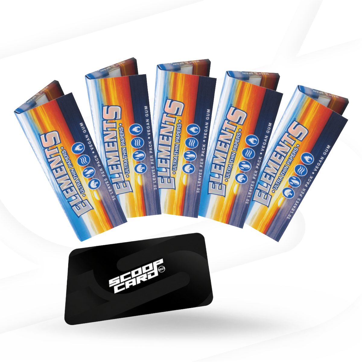 Elements Ultra Thin 1 1/4 Rolling Papers Rolling Papers BNDL-AAXX-0030 esd-official