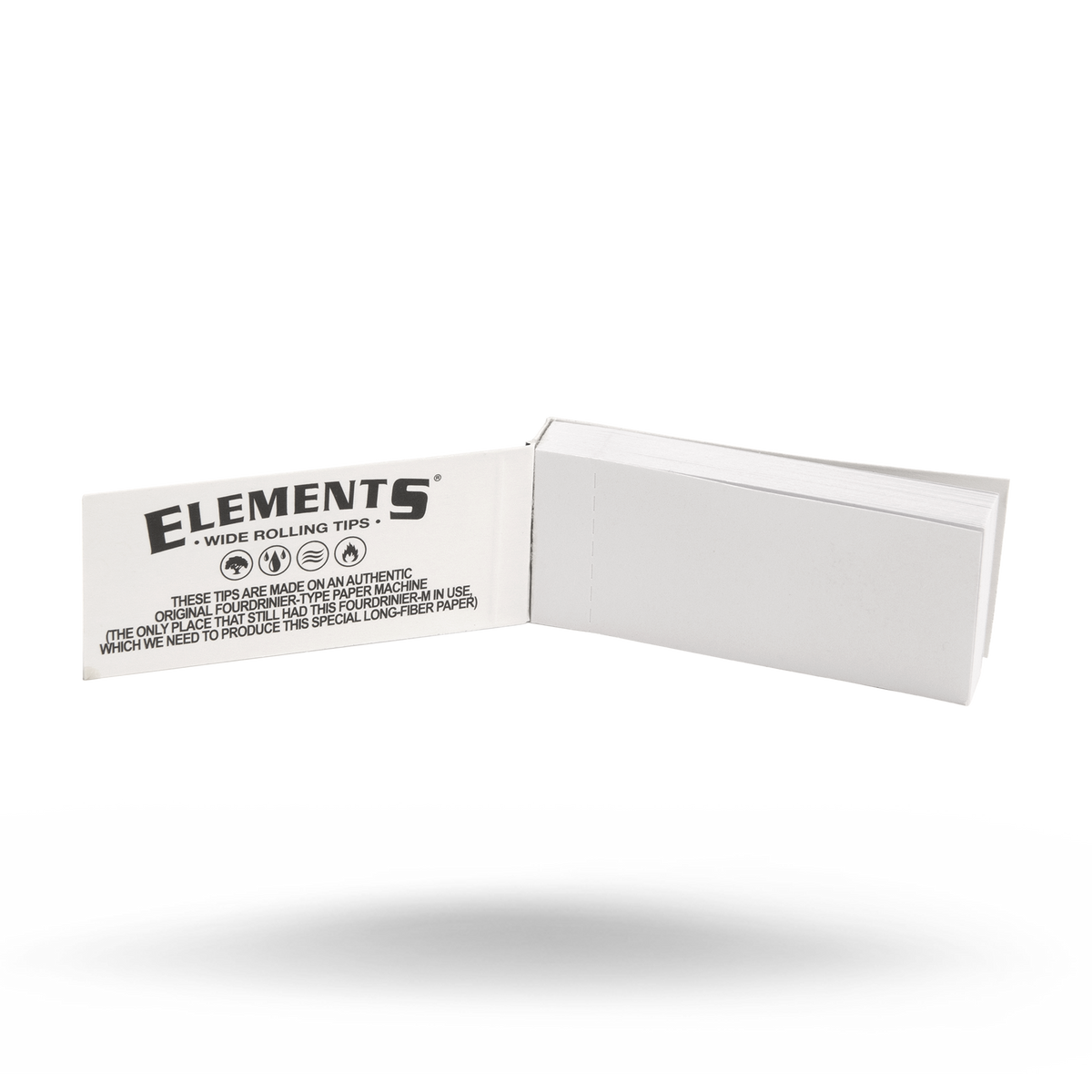 Elements Wide Non-Perforated Tips Rolling Tips esd-official
