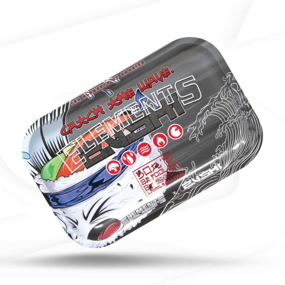 Elements X Zushi Cigarette Rolling Tray Rolling Trays ELEU-RATC-0S04 esd-official