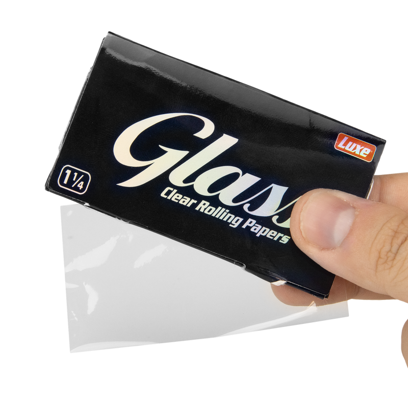 Glass Luxe Clear Rolling Papers ESD Official