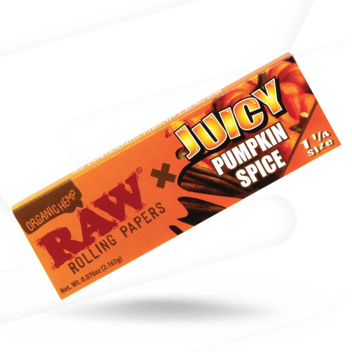 Juicy Jay 1 1/4 Pumpking Spice Rolling Paper Rolling Papers RAWB-RPAA-1402_1/24 esd-official