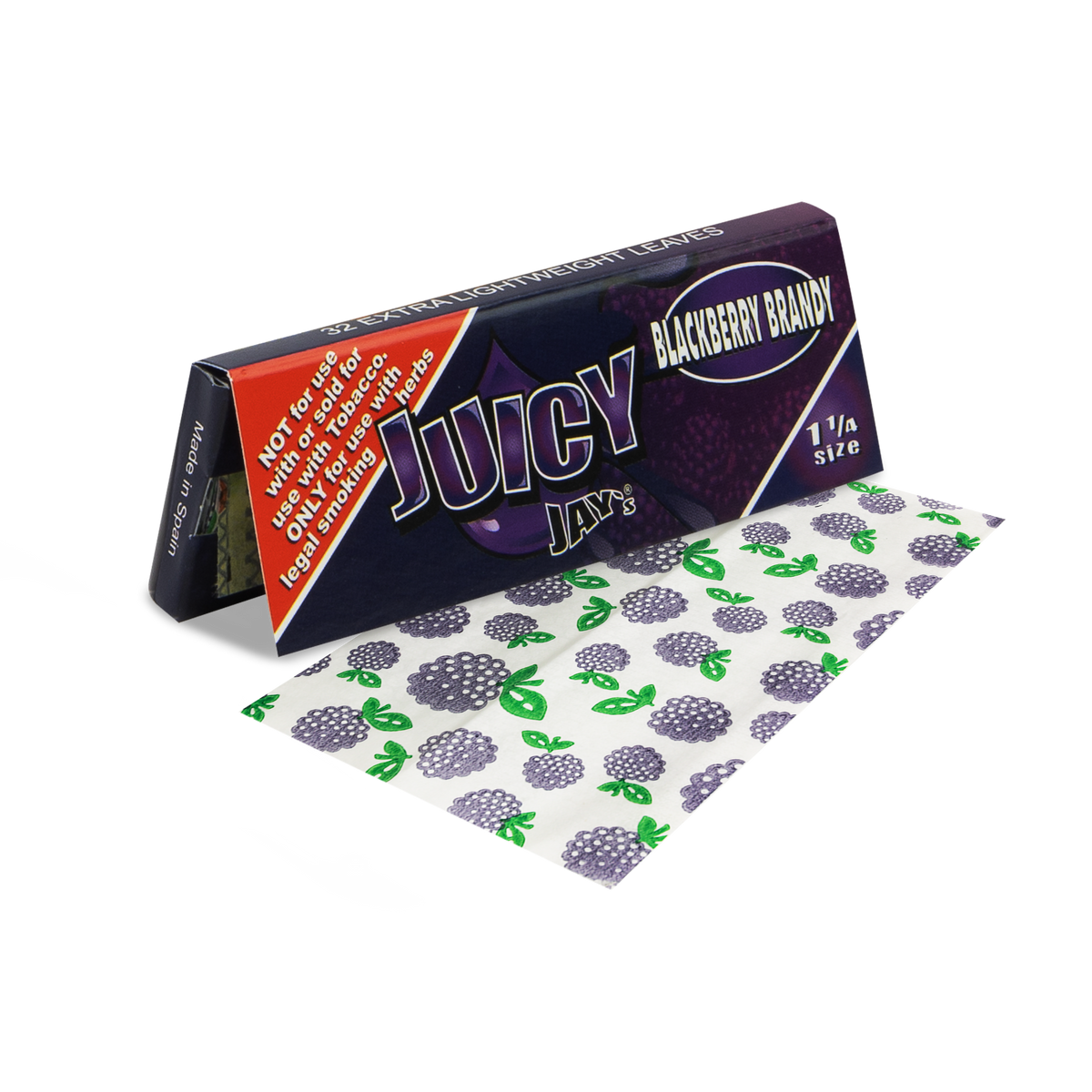 Juicy Jays 1 1/4 Flavored Hemp Rolling Papers Rolling Papers JAYB-RPFL-1433_1/24 esd-official