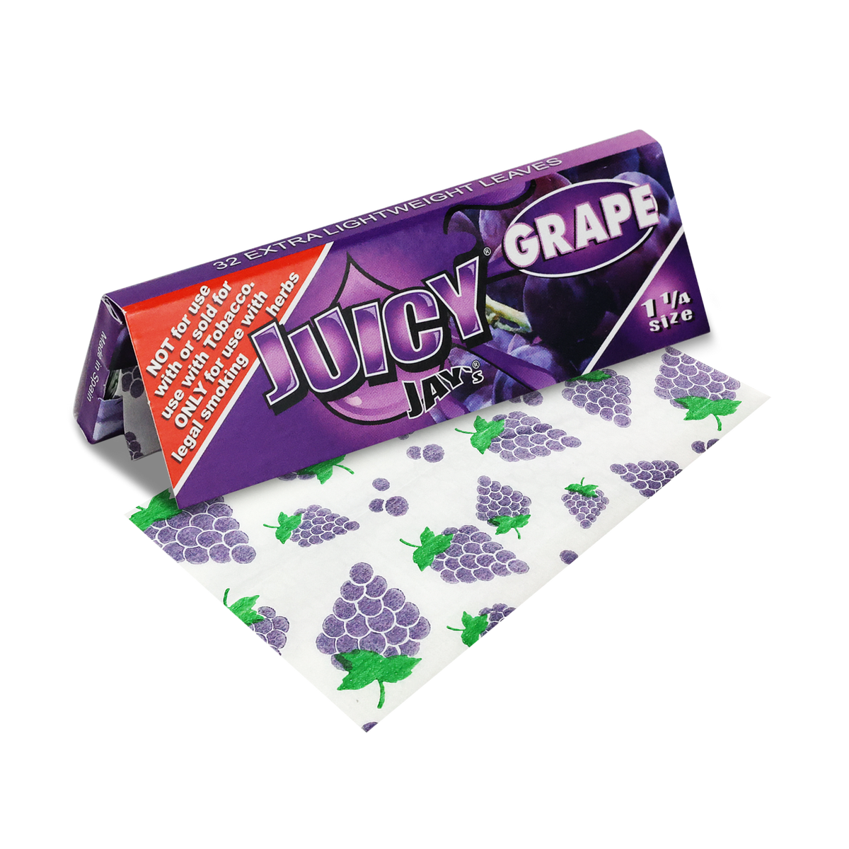 Juicy Jays 1 1/4 Flavored Hemp Rolling Papers Rolling Papers JAYB-RPFL-1426_1/24 esd-official