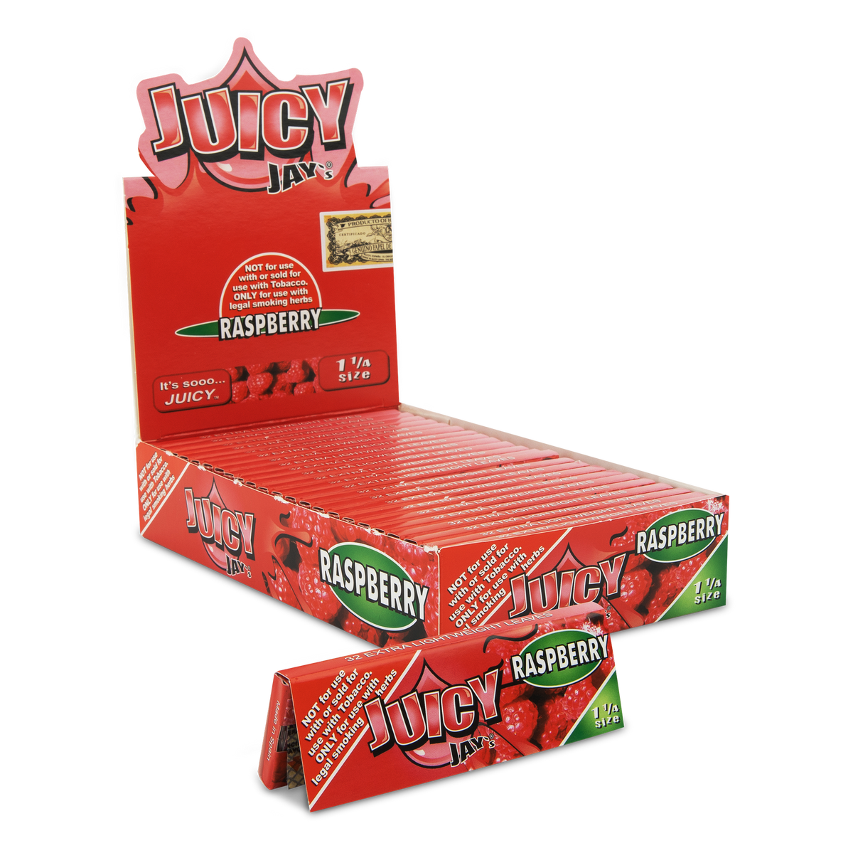 Juicy Jays 1 1/4 Flavored Hemp Rolling Papers Rolling Papers JAYB-RPFL-1413 esd-official