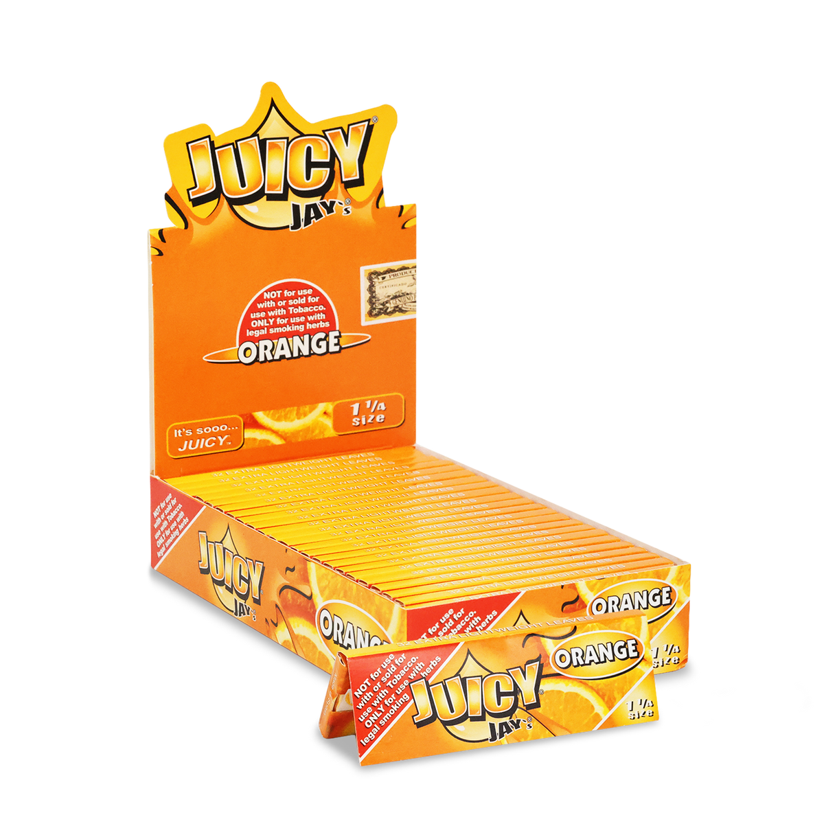 Juicy Jays 1 1/4 Flavored Hemp Rolling Papers Rolling Papers JAYB-RPFL-1436 esd-official