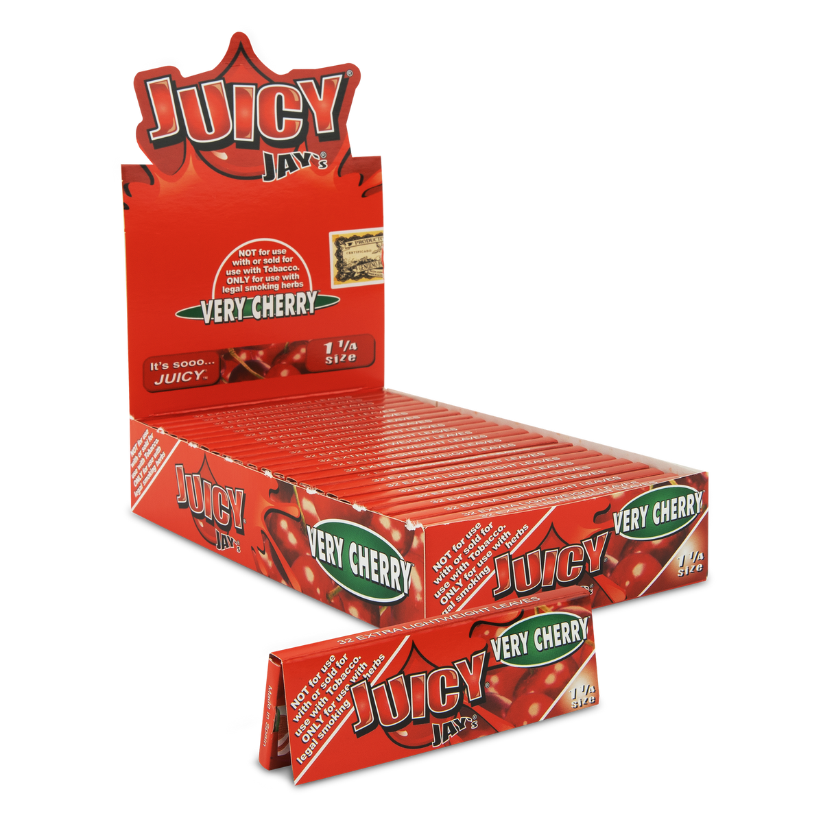 Juicy Jays 1 1/4 Flavored Hemp Rolling Papers Rolling Papers JAYB-RPFL-1416 esd-official