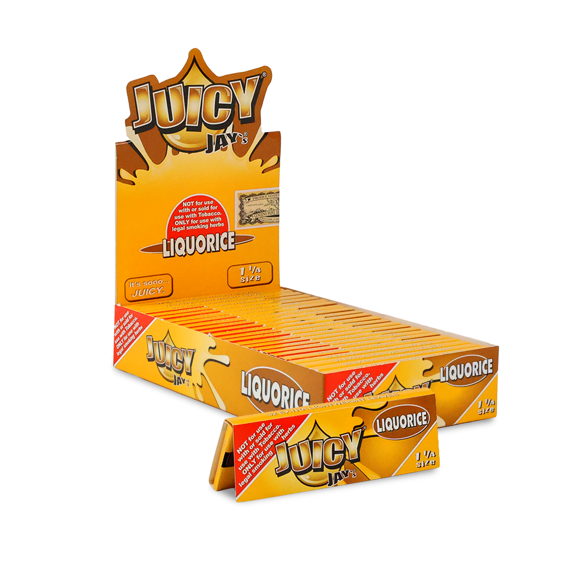 Juicy Jays 1 1/4 Flavored Hemp Rolling Papers Rolling Papers JAYB-RPFL-1427 esd-official