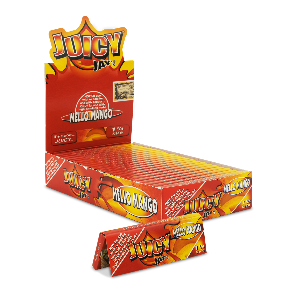 Juicy Jays 1 1/4 Flavored Hemp Rolling Papers Rolling Papers JAYB-RPFL-1409 esd-official