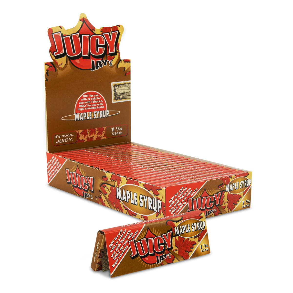Juicy Jays 1 1/4 Flavored Hemp Rolling Papers Rolling Papers JAYB-RPFL-1410 esd-official